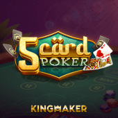 5 Card Poker 1xbet login mobile cards